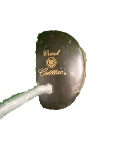 Crest Cadillac Logo Promotional Mallet Putter Graphite Shaft 34.5" RH New Grip