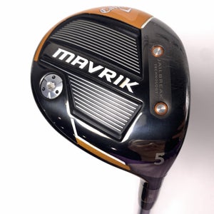 Callaway Mavrik 5 Fairway Wood 18* Fujikura Vista Pro 45 R2 Senior RH