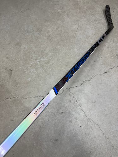 80 Flex P88 Senior CCM Jetspeed FT6 Pro Left Hand Hockey Stick Pro Stock (Used)