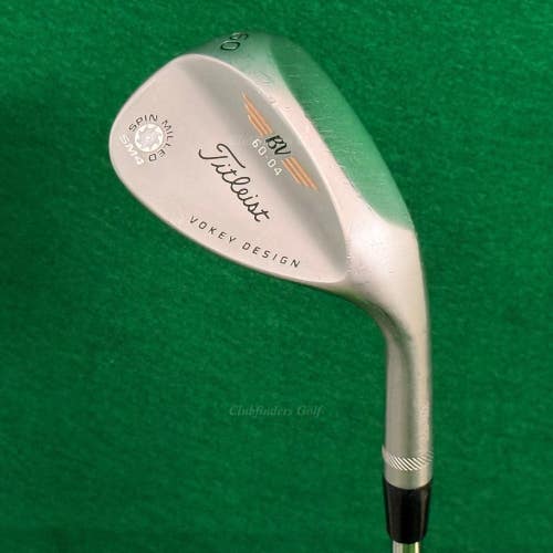 Titleist Vokey SM4 Chrome 60-4 60 Lob Wedge Vokey Design Steel Wedge Flex