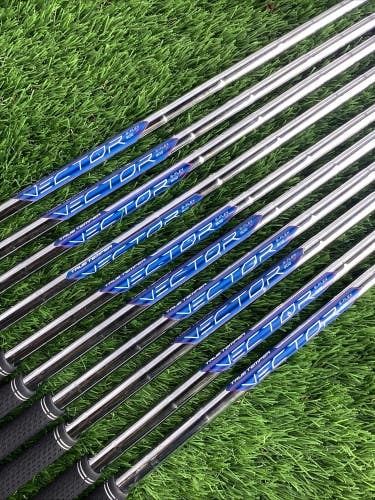 True Temper Vector 90G Stiff Flex Steel Shafts Iron Set 3-SW (10 pcs)