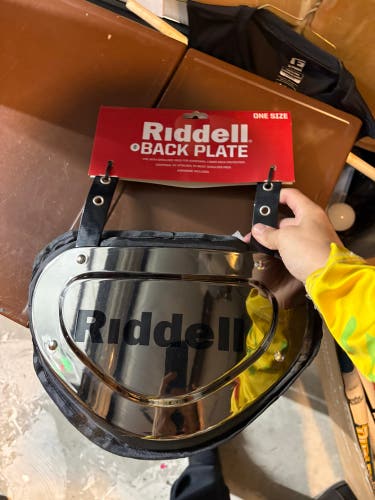 Adult Riddell (New) football backplate
