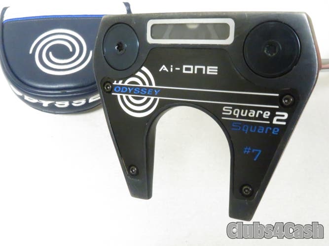 Odyssey Ai-One Square 2 Square #7 Putter CS 35" +Cover