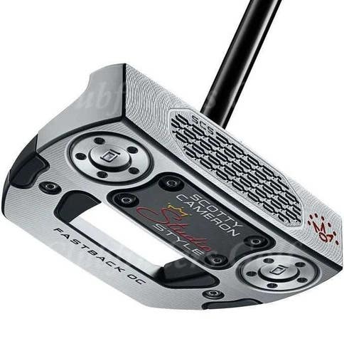 NEW Scotty Cameron Studio Style 2026 Fastback OC 35" Onset-Center Putter w/ HC