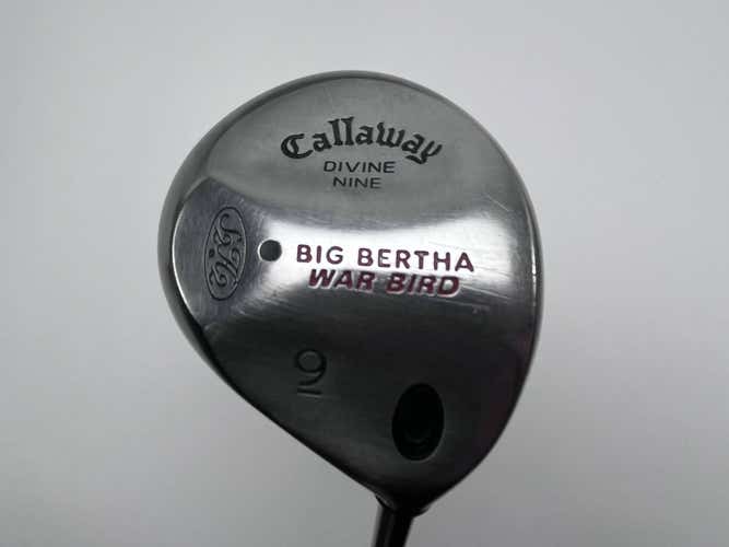 Callaway Big Bertha Warbird 9 Fairway Wood 24* RCH 90 Regular Graphite Mens RH