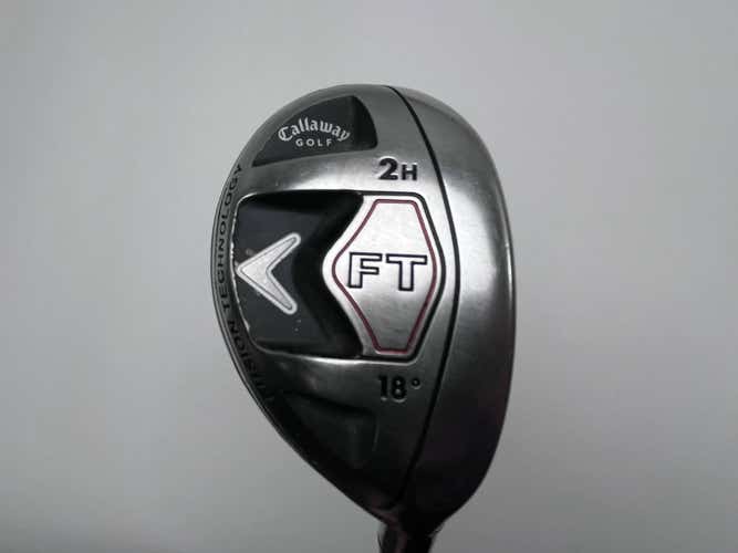 Callaway FT Hybrid 2008 2 Hybrid 18* Fujikura Fit On M Stiff Graphite Mens RH