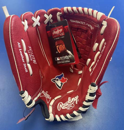 NEW! RAWLINGS SURE CATCH SERIES 12" BLUE JAYS - Fits in Right Hand