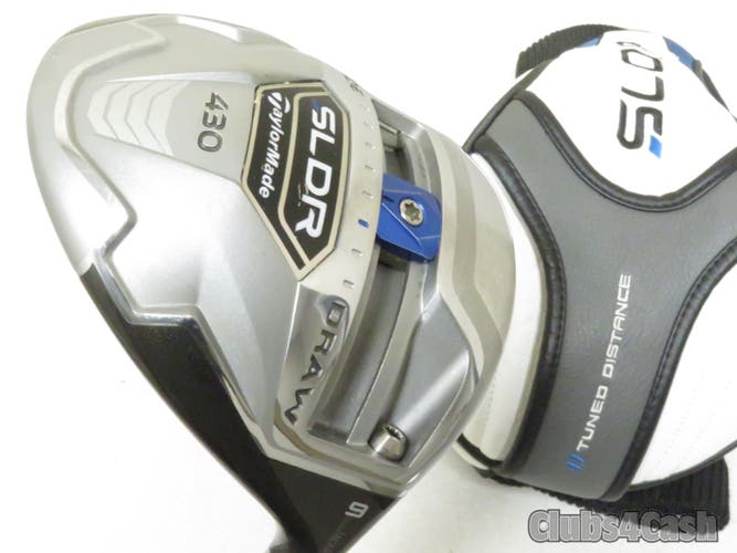 TaylorMade SLDR 430 Driver 9 ACCRA ST60 DYMatch 2.0 M4 Stiff Flex +Cover