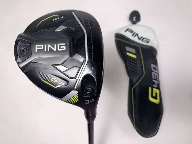 Ping G430 Max 3 Fairway Wood 15* UST Mamiya LINQ 7F5 Extra Stiff RH HC