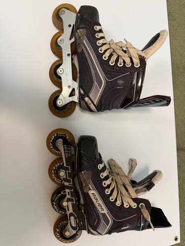 Bauer Inline Skates Regular Width Size 4 (Used)