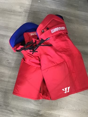 New Senior Warrior Covert QRE 20 Pro Large Red Hockey Pant