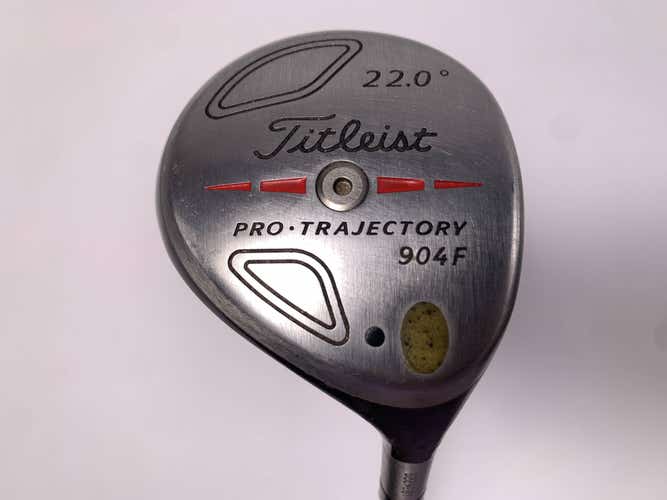 Titleist 904 F 7 Fairway Wood 22* Grafalloy ProLite Stiff Graphite Mens RH