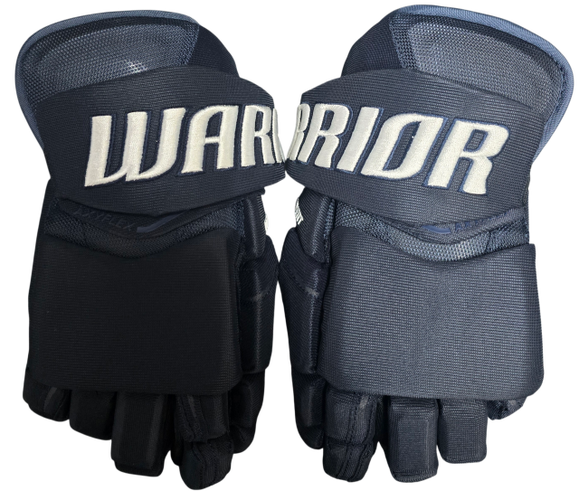 Warrior Covert QRE Pro Stock Custom Hockey Gloves 14" Navy NHL KOV (15026)