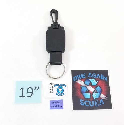 19" Scuba Dive Retractor for Consoles, SPG, Computer Retracter             #6074