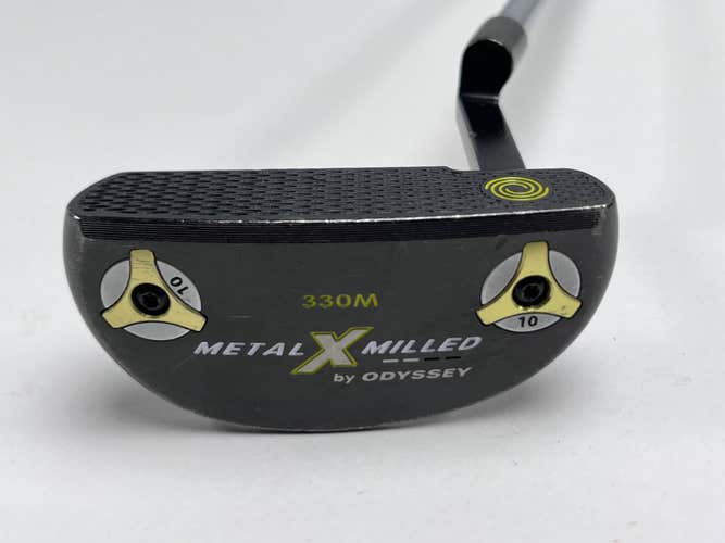 Odyssey Metal X Milled 330M Putter 34" SuperStroke Tour 2.0 Mens RH