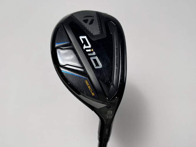 TaylorMade Qi10 3 Hybrid 19* Fujikura Ventus Blue TR 7-S Stiff RH