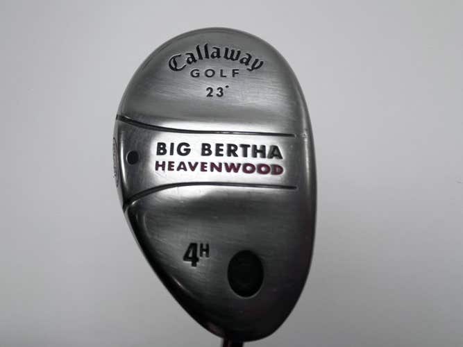 Callaway Big Bertha Heavenwood 4 Hybrid 23* RCH 75w Regular Graphite Mens RH