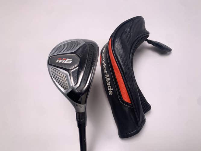 TaylorMade M6 3 Hybrid 19* Fujikura Atmos Red 5A Senior RH HC Midsize Grip