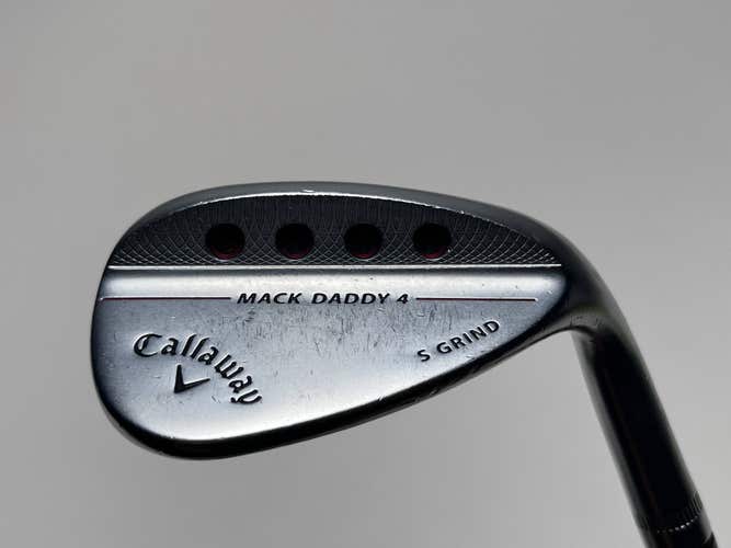 Callaway Mack Daddy 4 Chrome Wedge 56* 10 Bounce S-Grind Fujikura Graphite RH