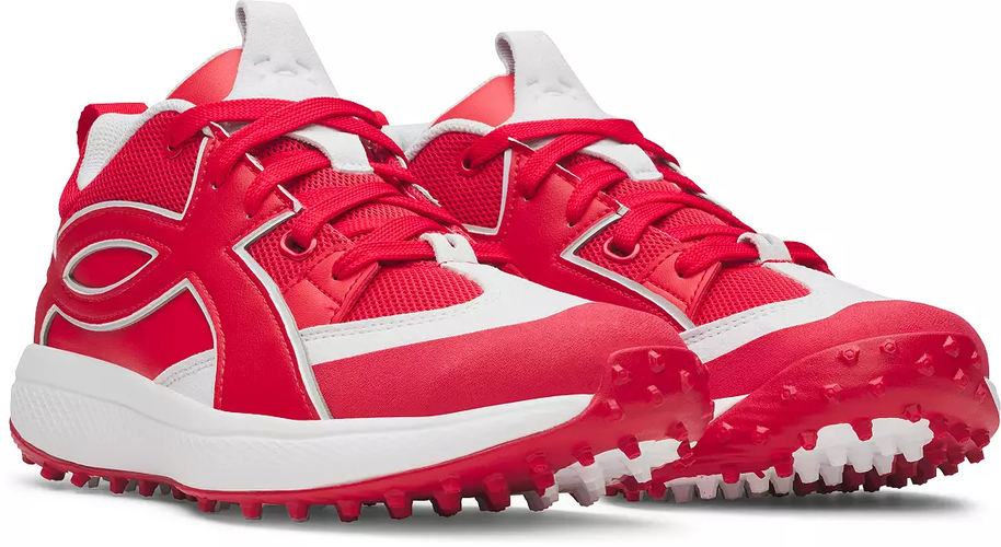 Under Armour Men's UA Yard Icon Turf Baseball Shoes Baseball Red 6010139-600 New