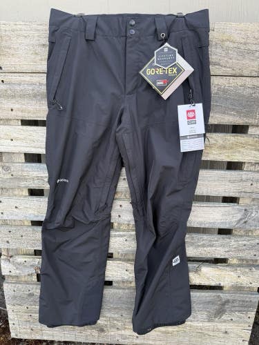 2026 Mens 686 Gore-tex Pant medium NWT Black