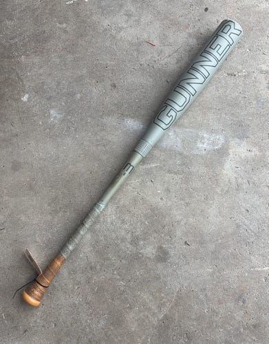 2024 Warstic Gunner Hybrid Bat BBCOR Certified (-3) Hybrid 30 oz 33" (Used)