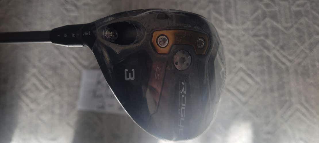 NEW CALLAWAY ROUGE ST LS 3 WOOD W/ AIR SPEEDER 50 R SHAFT