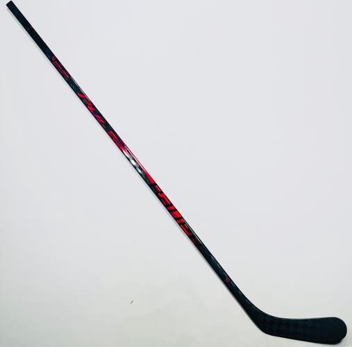 New Cole Eiserman Custom Red Bauer Pulse (AG5NT Build) Hockey Stick-LH-77 Flex-P92-Grip
