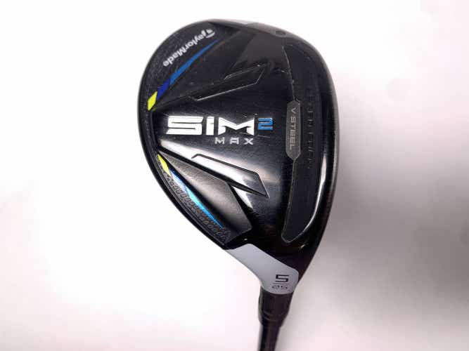 TaylorMade SIM2 MAX Rescue 5 Hybrid 25* Fujikura Ventus Blue 5A Senior RH