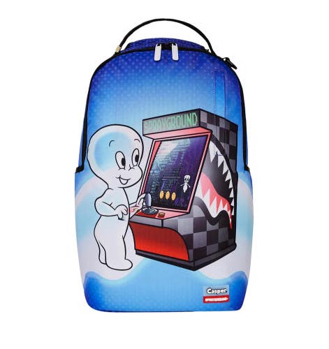 Sprayground Casper Arcade Unisex Multi Graphics Limited Edition Backpack FLBP016