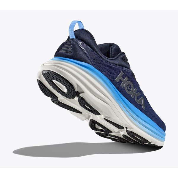 Hoka One One Bondi X Men\'s Size 13D  Blue Running Shoes Hoka One One Mens Bondi 8 1123202 CSVO Blue Running Shoes  main image 3