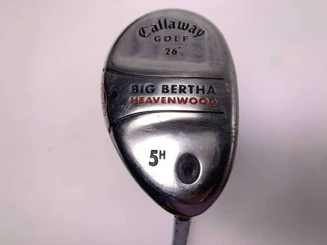 Callaway Big Bertha Heavenwood 5 Hybrid 26* RCH 75w Regular Graphite Mens RH
