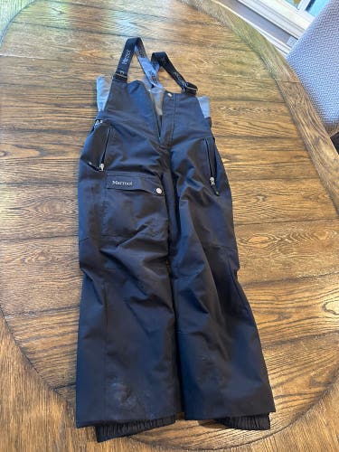 Youth Medium Marmot kids Rosco Ski bib (Used)
