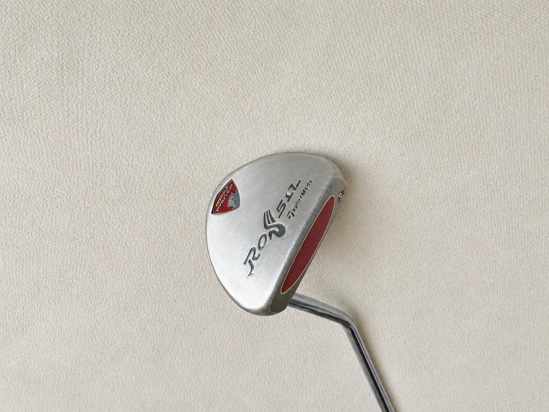 Men's TaylorMade Mallet Rossa Mezza Monza Right Handed Putter Steel Shaft 35" (Used)