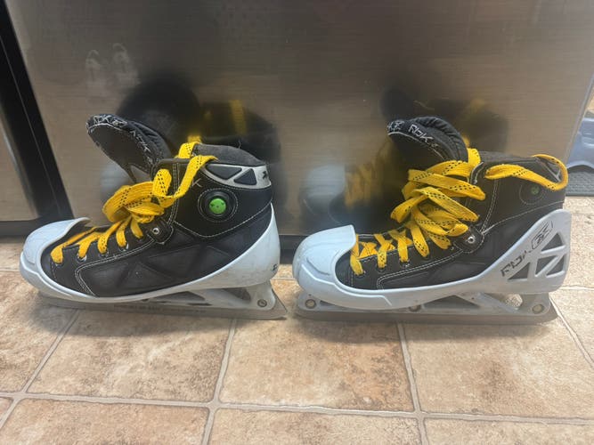 2006 Reebok 9K Hockey Goalie Skates Regular Width 8.5 (Used)