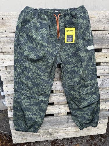 2026 Howl Nowhere Snowboard Pants - Honeycomb Size Large NWT
