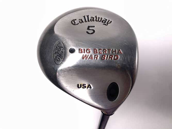 Callaway Big Bertha Warbird 5 Fairway Wood 18* RCH 90 Firm Graphite Mens RH
