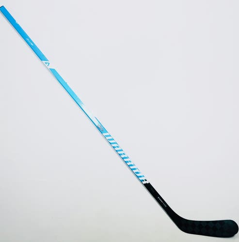 New Custom U Of Maine Warrior Alpha LX3 Pro (QR6 Pro Build) Hockey Stick-LH-75 Flex-P90TM-Grip