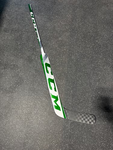 Senior CCM Extreme Flex 5 Prolite Goalie Stick Regular 26" Paddle UVM Pro Stock (Used)