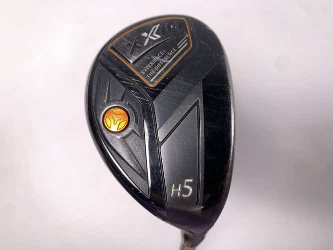 XXIO X Black 5 Hybrid 23* Miyazaki AX-1 Flex 4333 55g Stiff Graphite Mens RH