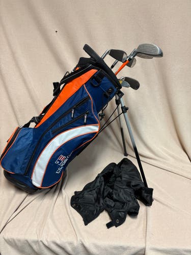 Junior US Kids Golf US kids Tour Series 51" Right Handed Clubs (Full Set) Junior 6 Pieces (Used)