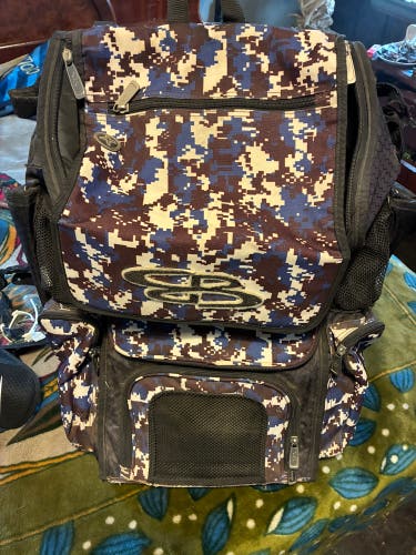 Used Boombah Catchers Wheeled Superpack Bag