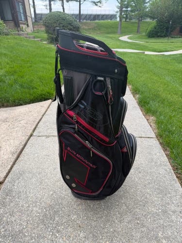 SUN MOUNTAIN C-130 14-WAY CART GOLF BAG