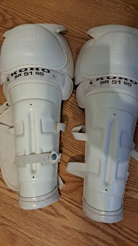 Vintage Senior Koho 16" Shin Pads (Used)