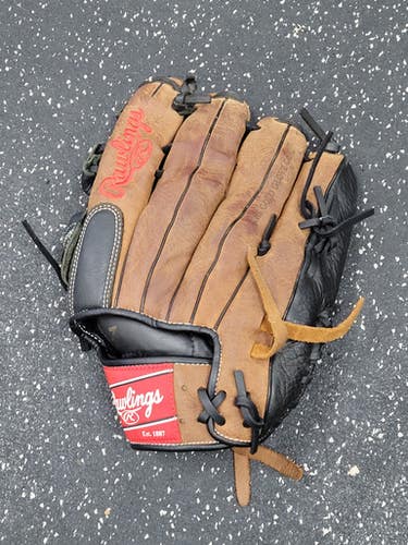 Used Rawlings D1275HB BB/SB Glove LH Throw Brown 12 3/4" 11849-S000039166