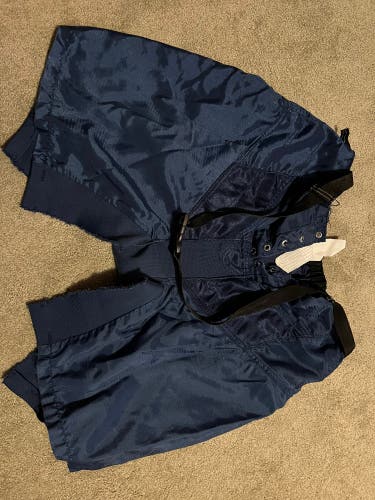 Large Bauer Supreme Pant Shell (Used) - Navy Blue