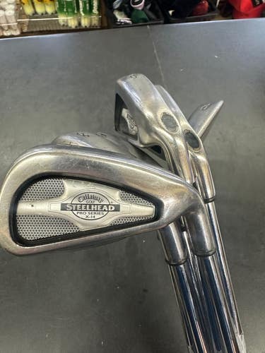 Callaway Steelhead Right Handed Iron Set Steel Shaft (Used)