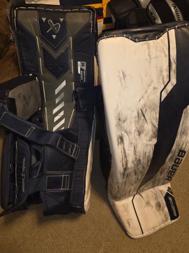 Medium 2024 Bauer Supreme Shadow Goalie Leg Pads (Used)