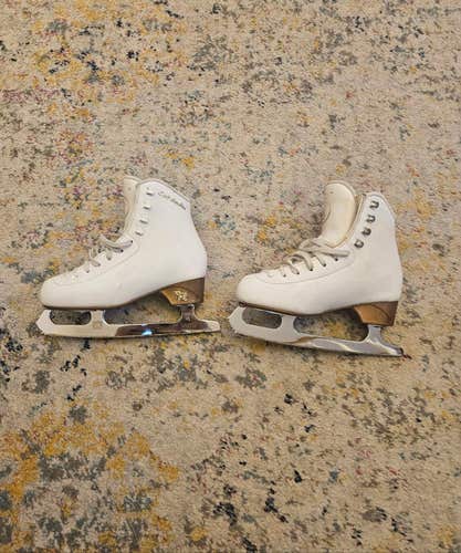 Risport Scott Hamilton Figure Skates 23.5 w/ MK Flight Blades | Excellent Condition
