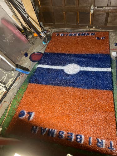 (New)Home made Lacrosse Faceoff training mat(FREE SHIPPING)